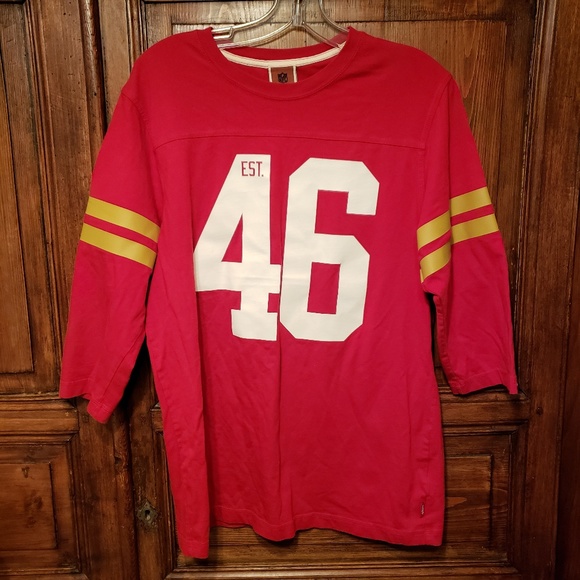 Nike Other - Nike San Francisco 49ers NFL Baseball Style Shirt